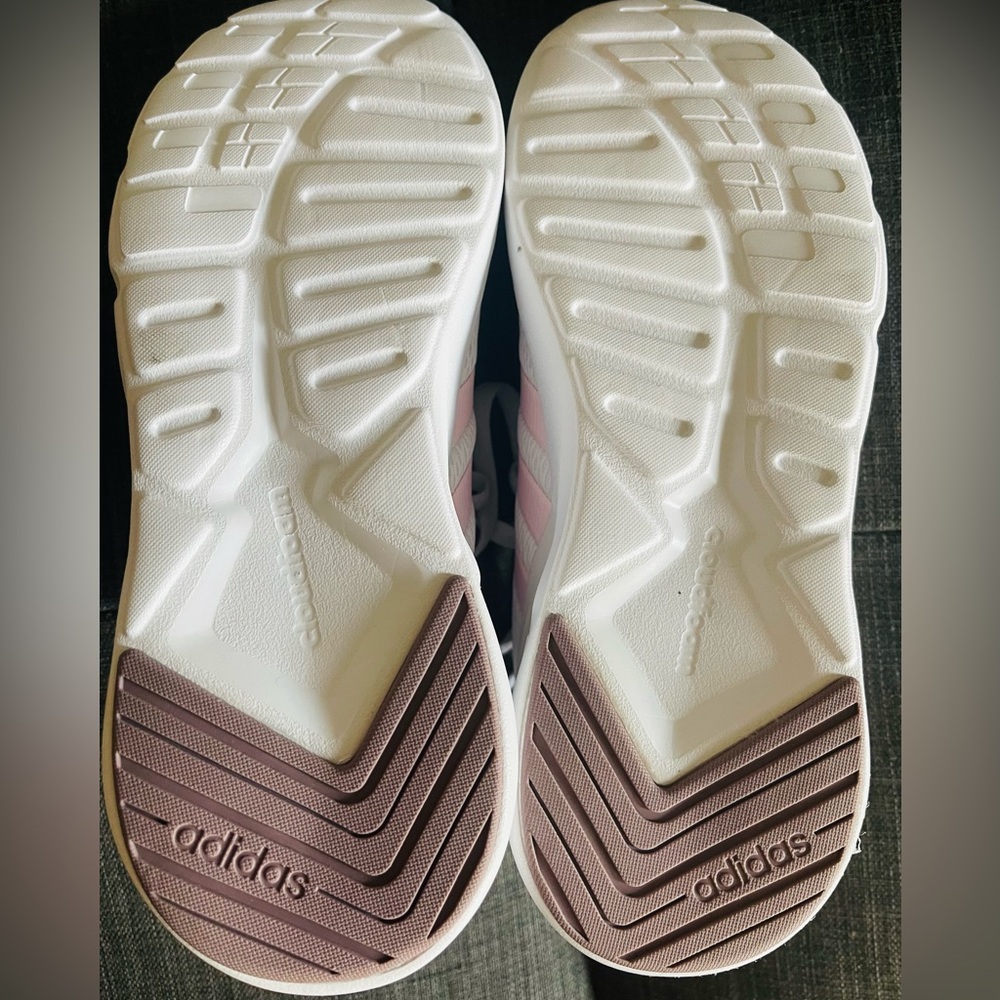 👟🌸Adidas Sneakers Running Training Sports Shoes White/Pink Gym - Picture 6 of 12